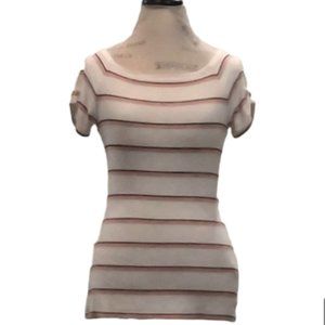 Boat Neck T-shirt / Blouse